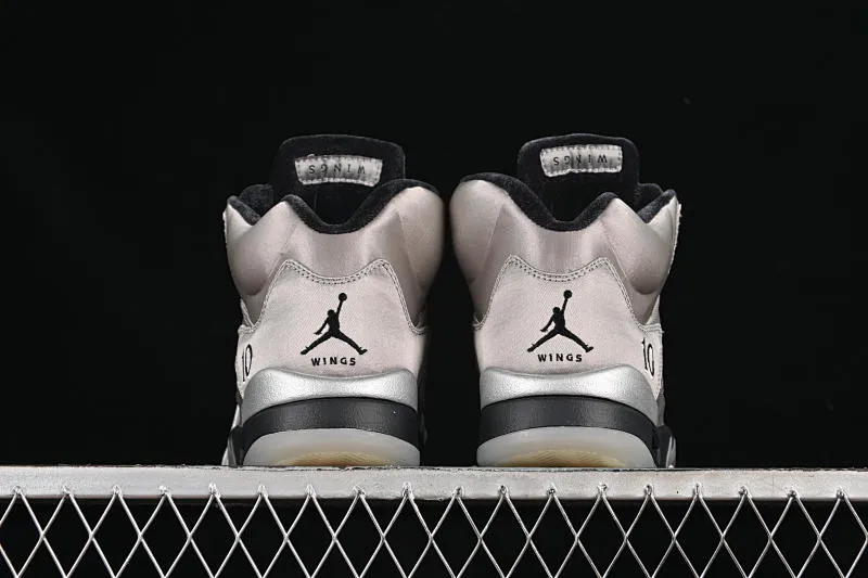 All categories Air Jordan Jordan series basketball shoes Air Jordan 5 Air Jordan 5 Retro "Wings" AJ5 Joe 5 silver silk IO2038-001